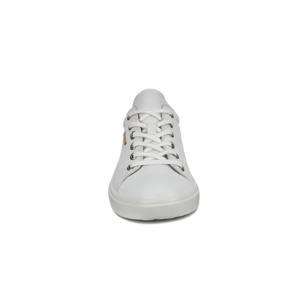 ECCO Womens Sneakers White - Soft 7 Wedge - WTI-810495